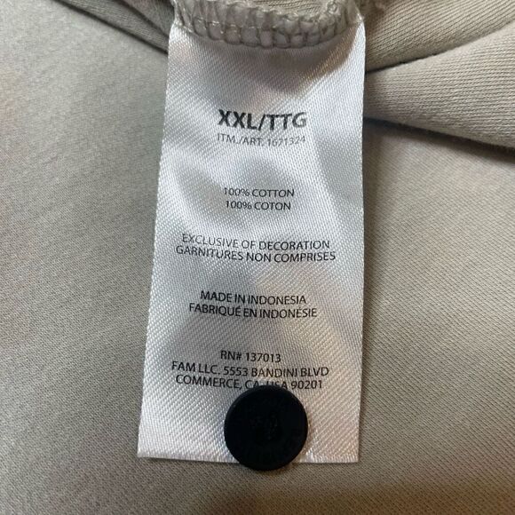 BANANA REPUBLIC Tan Polo Shirt Mens Size XXL Short Sleeve 100% Cotton - Picture 5 of 8